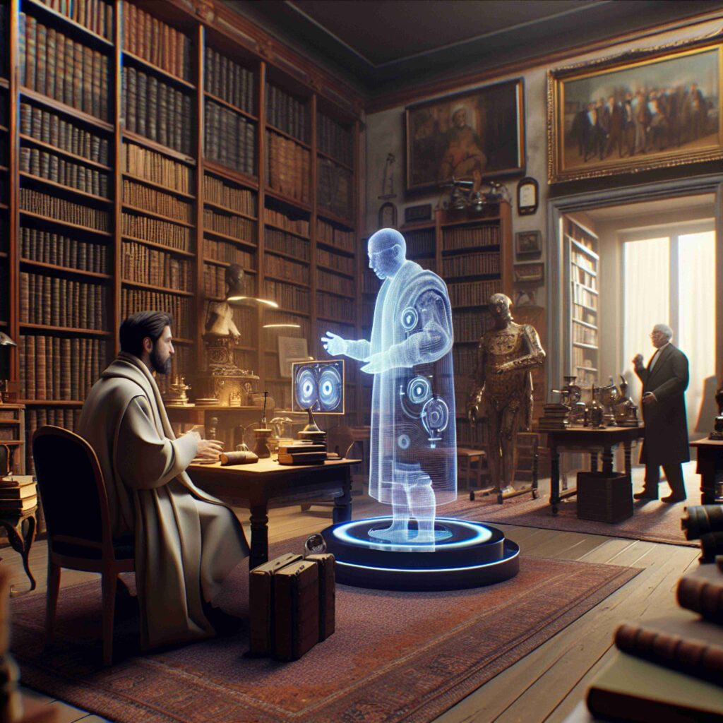 Digital Time Travel with Historical Chatbots